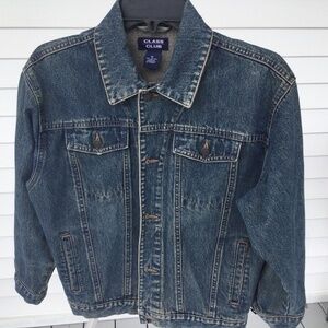 Club Class Denim Jean Jacket, size 10